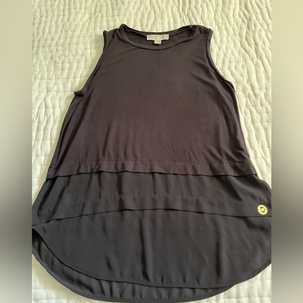Michael Kors Black Tank Top Size Large
